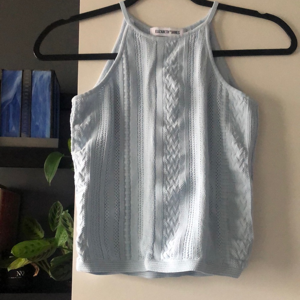 Textured Elizabeth and James tank top
